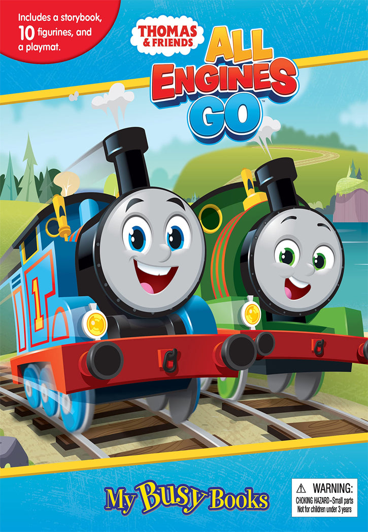 كتاب توماس والاصدقاء - كل المحركات تعمل THOMAS & FRIENDS - ALL ENGINES GO