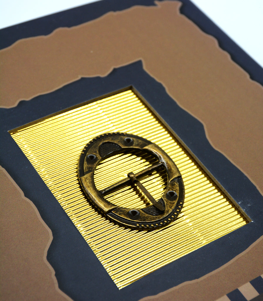 2RING BINDER W/BELT BUCKLE DES