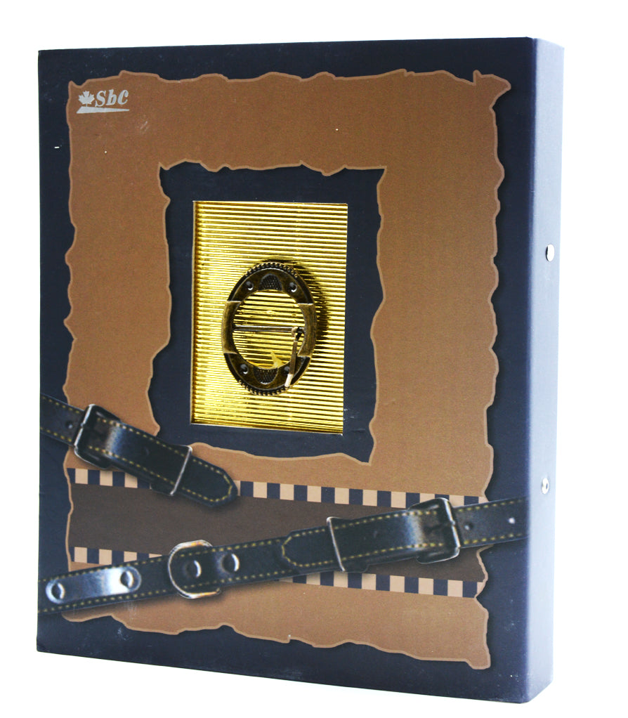 2RING BINDER W/BELT BUCKLE DES