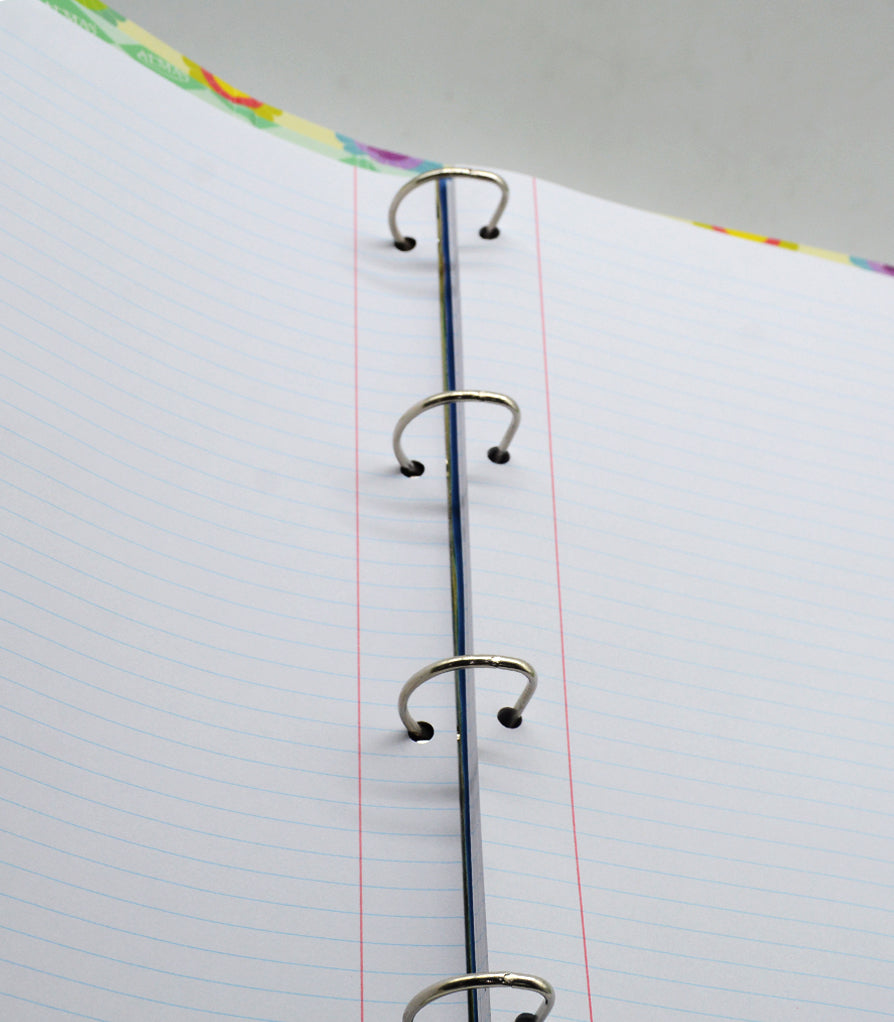 ALMAS 4 RING FILE W/ELASTIC CLOSURE / ملف 4 حلقات مع مطاط اغلاق