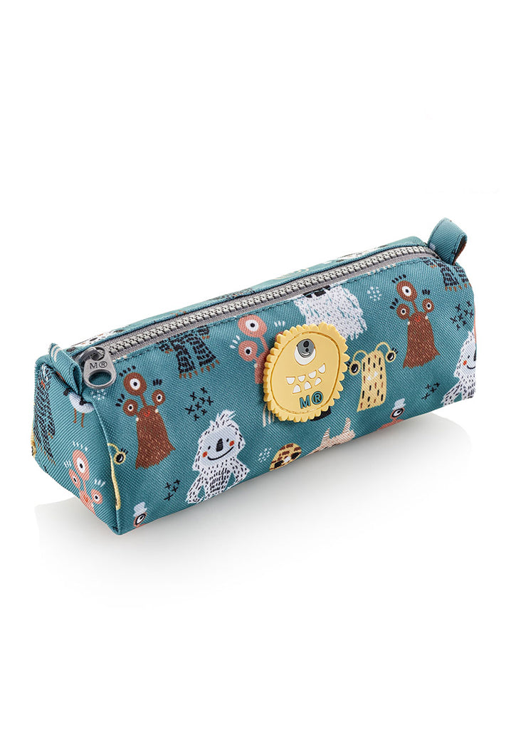حافظة اقلام مقلمة MIQUELRIUS MR ROUND PENCIL CASE- RECYCLE MONSTERS