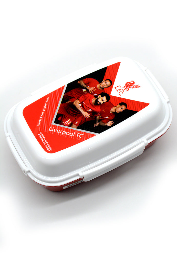 بوكس طعام ليفربول LIVERPOOL FC LUNCH BOX W/4 CLIP CLOSURES & 3 TRAYS S-4404 LVL