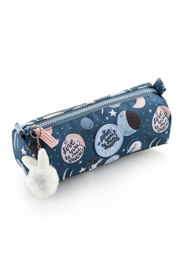 حافظة اقلام مقلمة MIQUELRIUS MR ROUND PENCIL CASE - RECYLE SPACE BUNNY