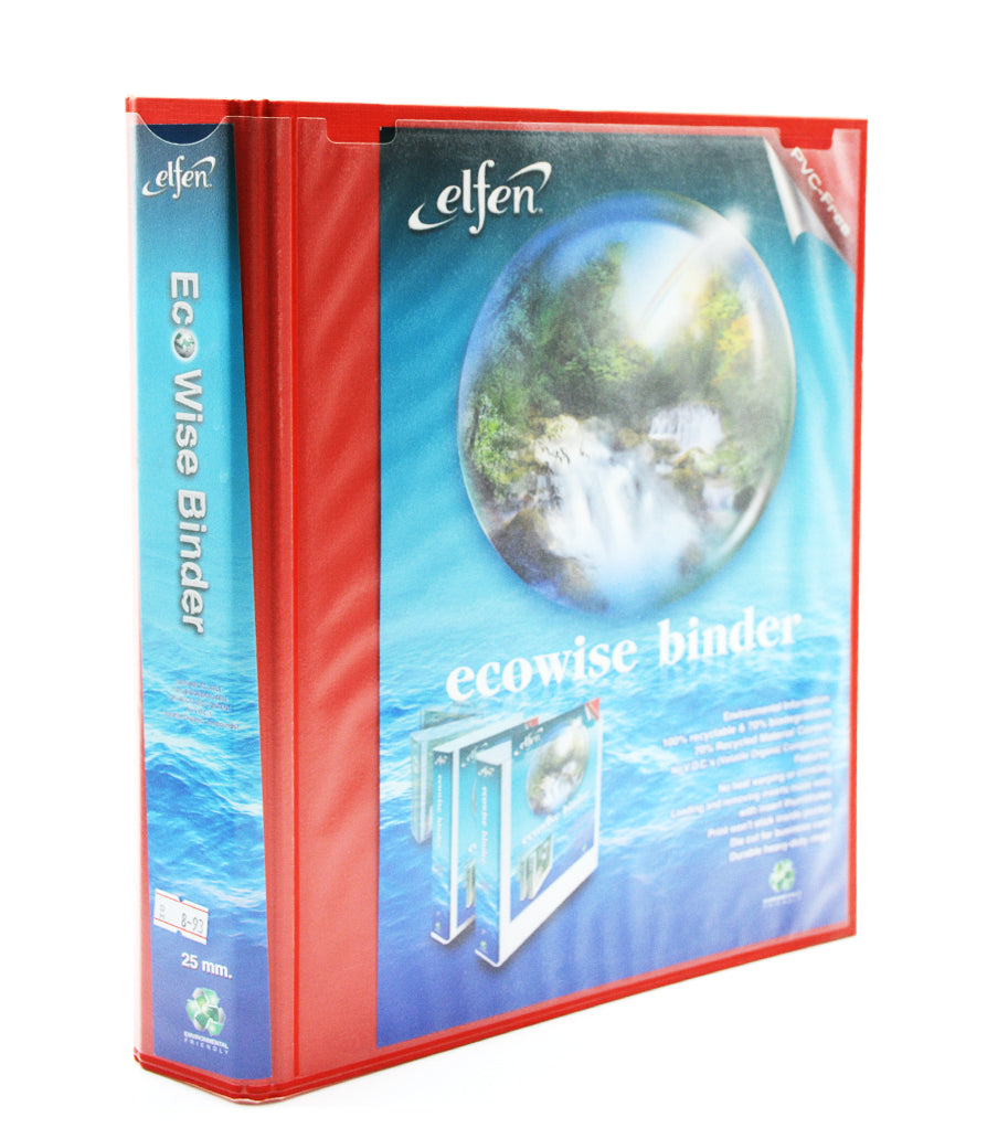 ELFEN PP INSERT 2RINGBINDER-RD