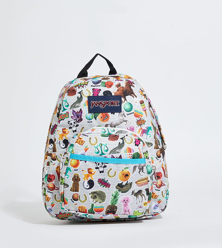 JANSPORT HALF PINT BACKPACK-MULTI STICKERS