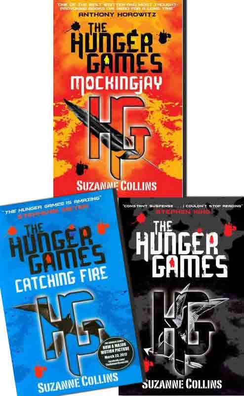 THE HUNGER GAMES 3 BOOKS SET-SUZANNE COLLINS