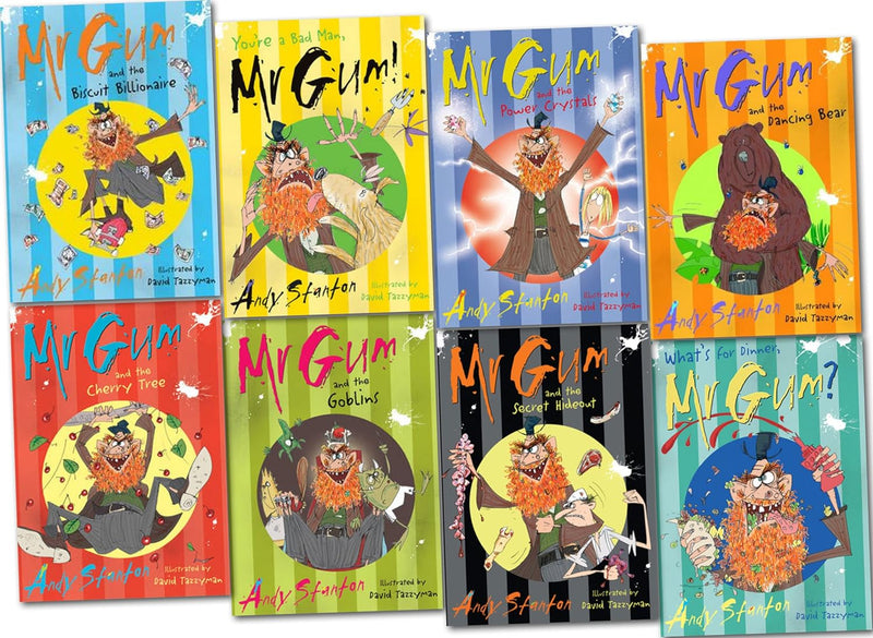 MR GUM 8 BOOK SET