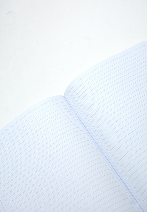 LAMBERT CARD COVER 1LINE EXERCISE NOTEBOOK A4 160PAGES-NERO