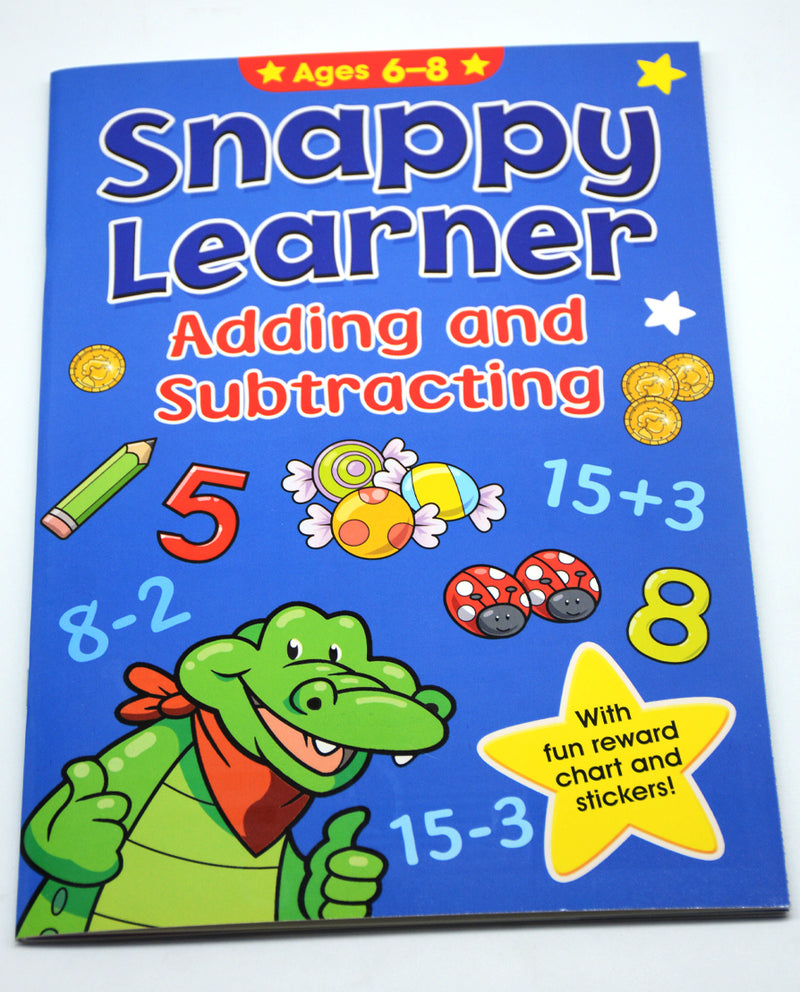 SNAPPY LEARNER(6-8)--ADDING&SUBTRACTING