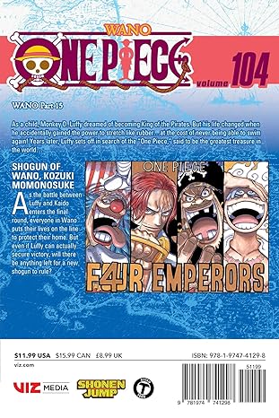 ONE PIECE VOL 104