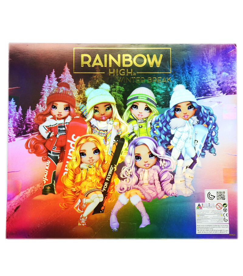 RAINBOW HIGH FASHION WINTER BREAK DOLL-JADE HUNTER (GREEN)