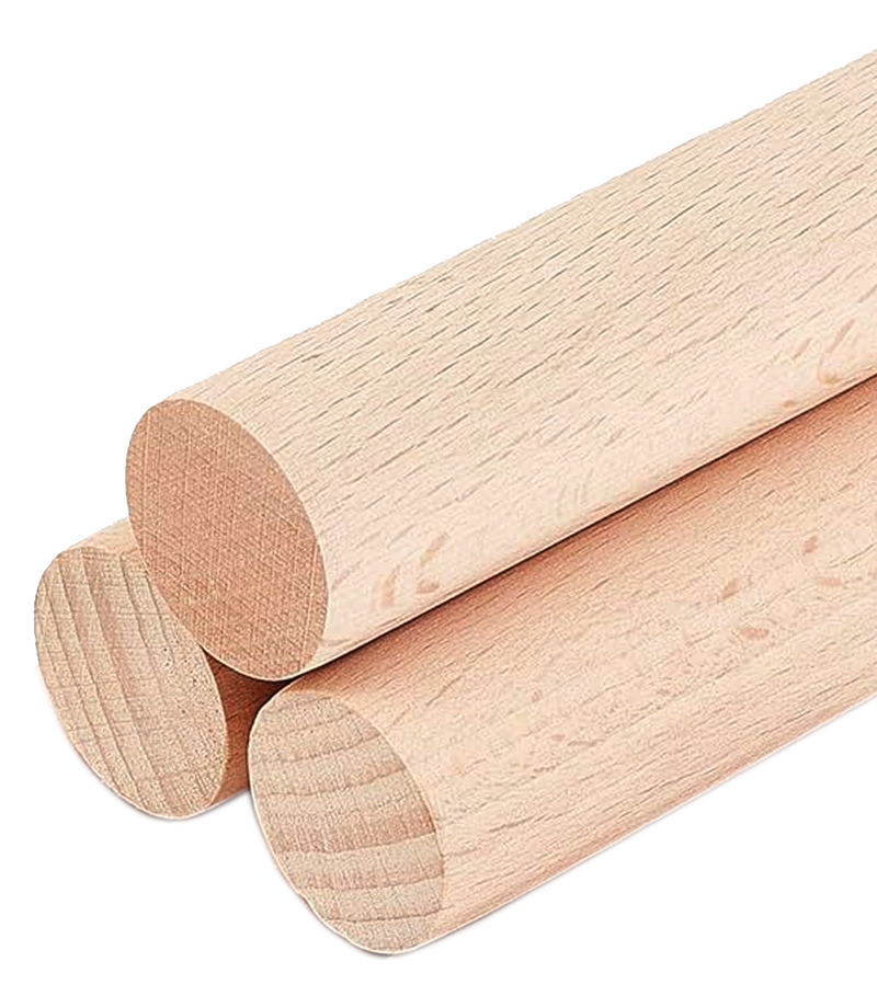 MOTARRO WOODEN STICK 3PCS PACK 15X300MM