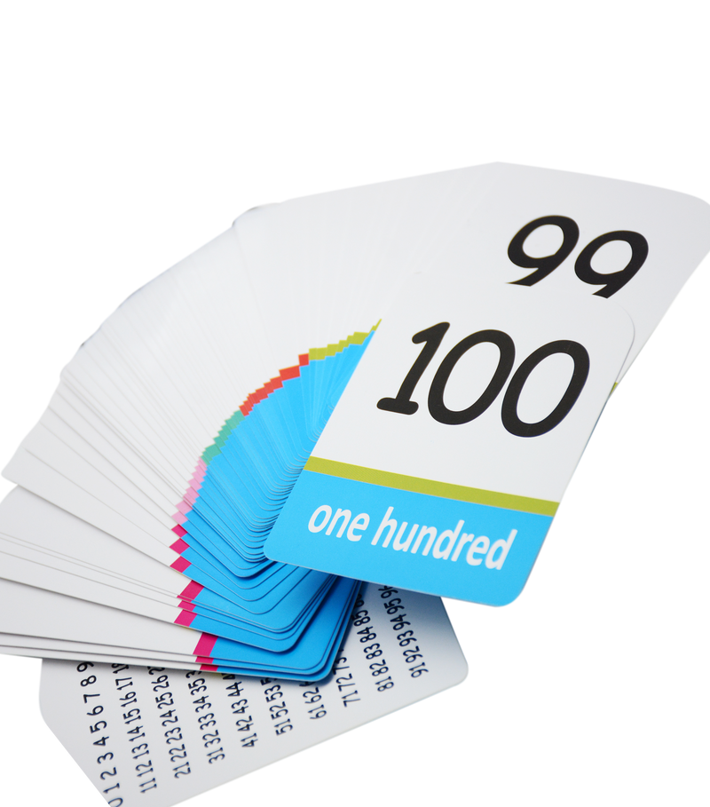 MOTARRO NUMBER FLASH CARDS 50SHT