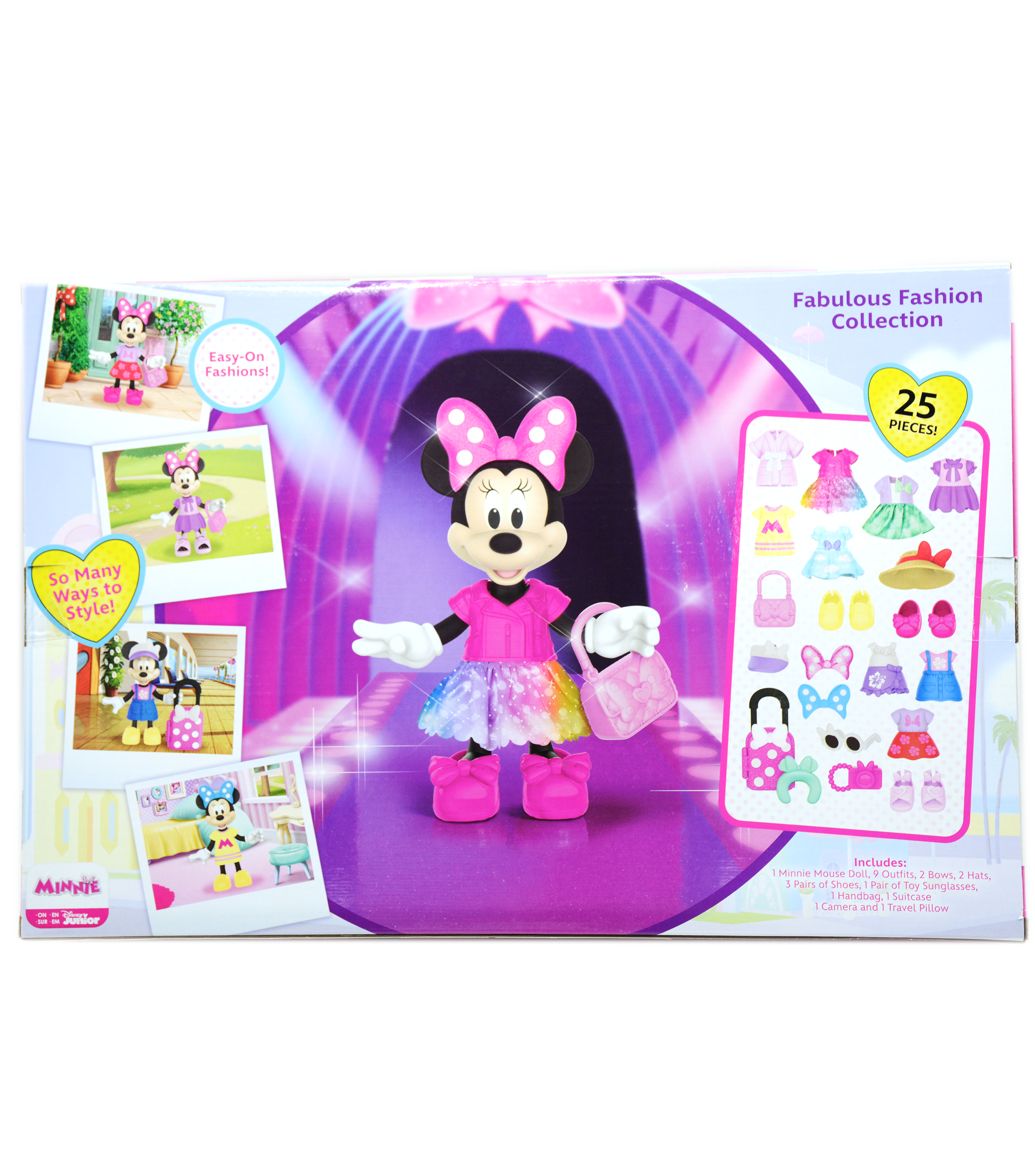 MINNIE MOUSE FABULOUS FASHION COLLECTION 25 PCS