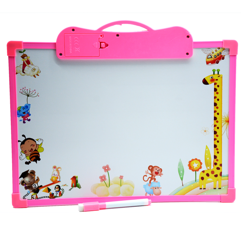 WHITE BOARD W/ELECTRONIC SOUND BOARD 25X35CM ENGLISH