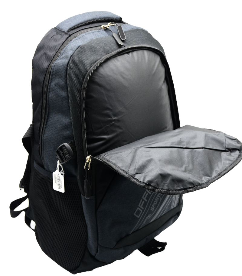 OFFICER SPORTS BACKPACK W/2COMPARTMENT 19.5" 803-ASSTD