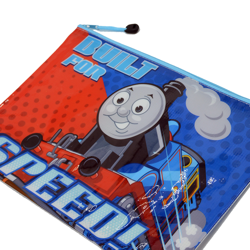 THOMAS PVC A4 ZIPPER FILE BAG