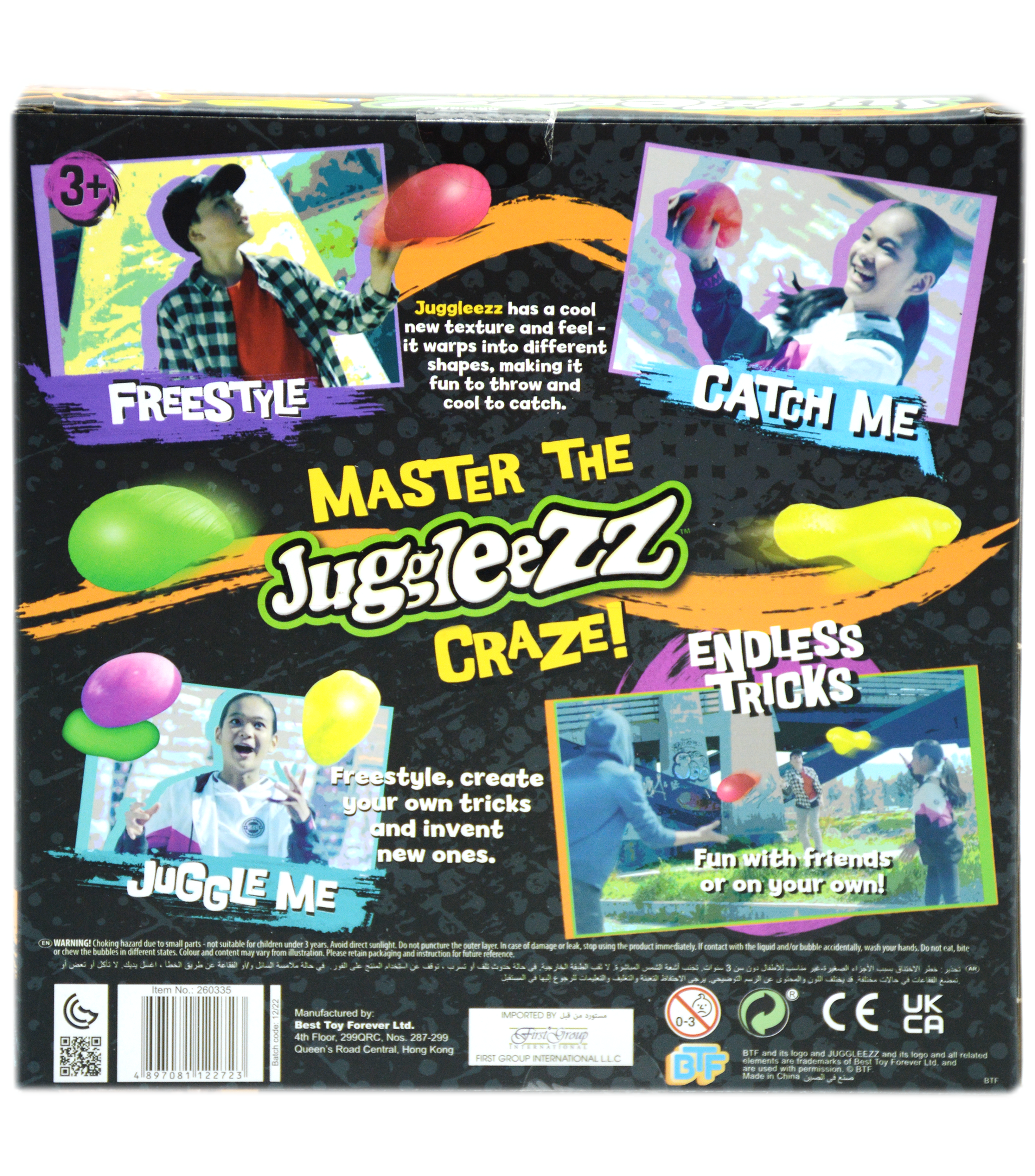 JUGGLEEZZ NEON COLOUR SERIES SET