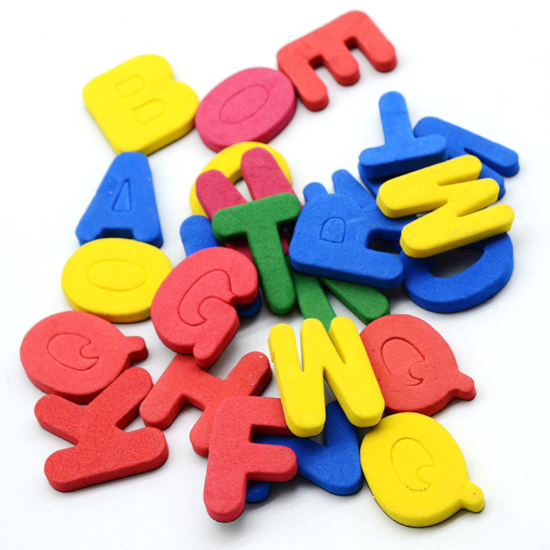 FOAM ENGLISH LETTER W/MAGNETIC