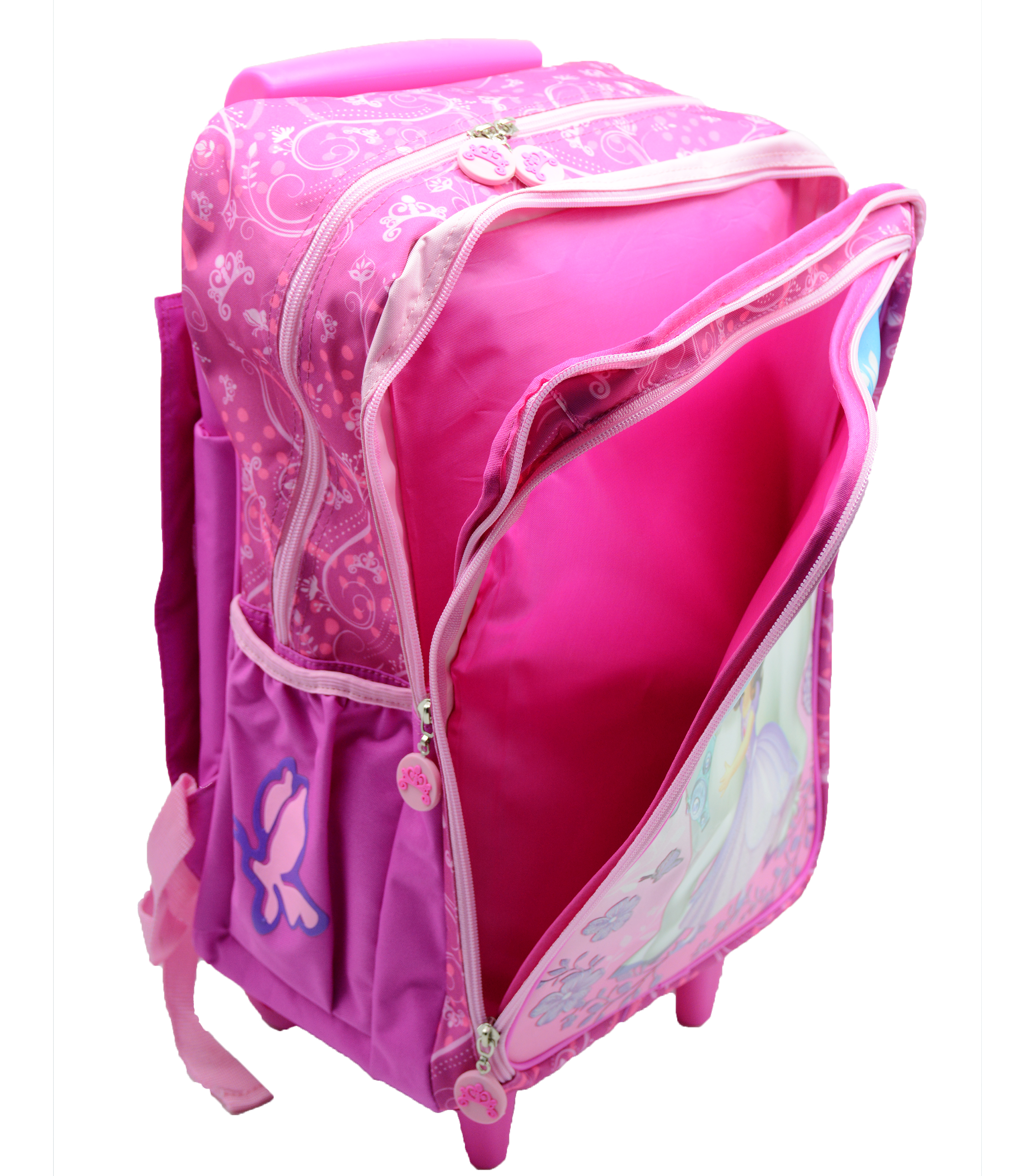 SOFIA THE FIRST TROLLEY BAG W/3 COMPARTMENT 17"