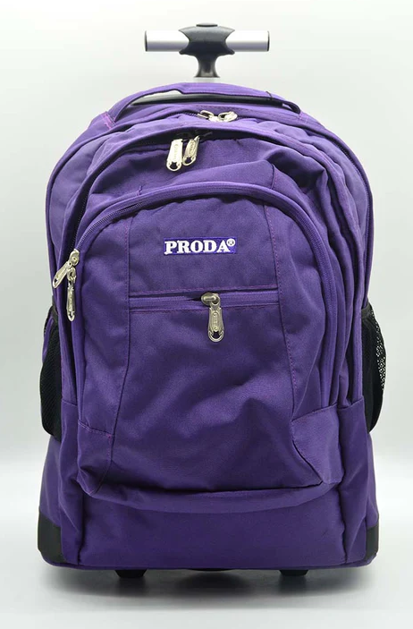 PRODA SINGLE HANDLE TROLLEY BAG 19"-PURPLE