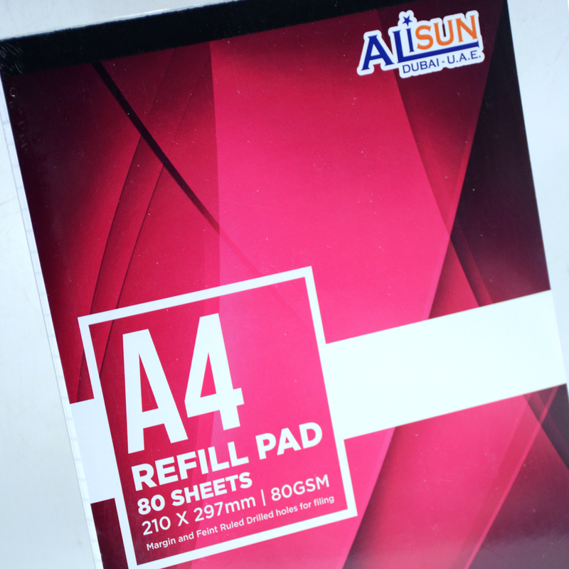 ALISUN REFILL PAD 80SHT 80GSM A4