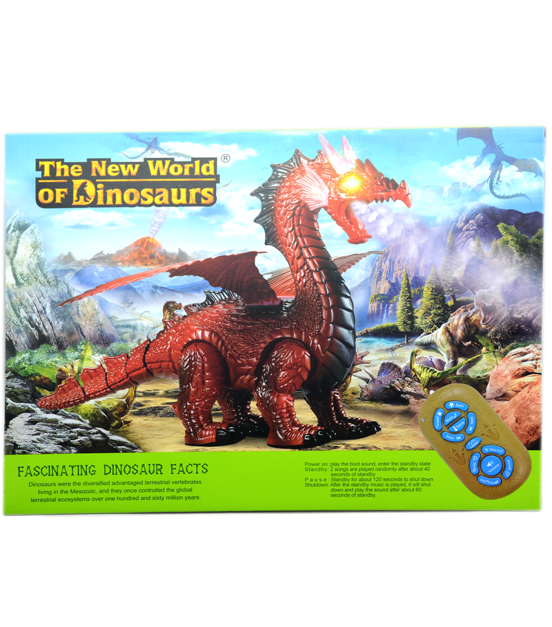 THE NEW WORLD DINOSAUR SMOKEY W/LIGHT&amp;MUSIC