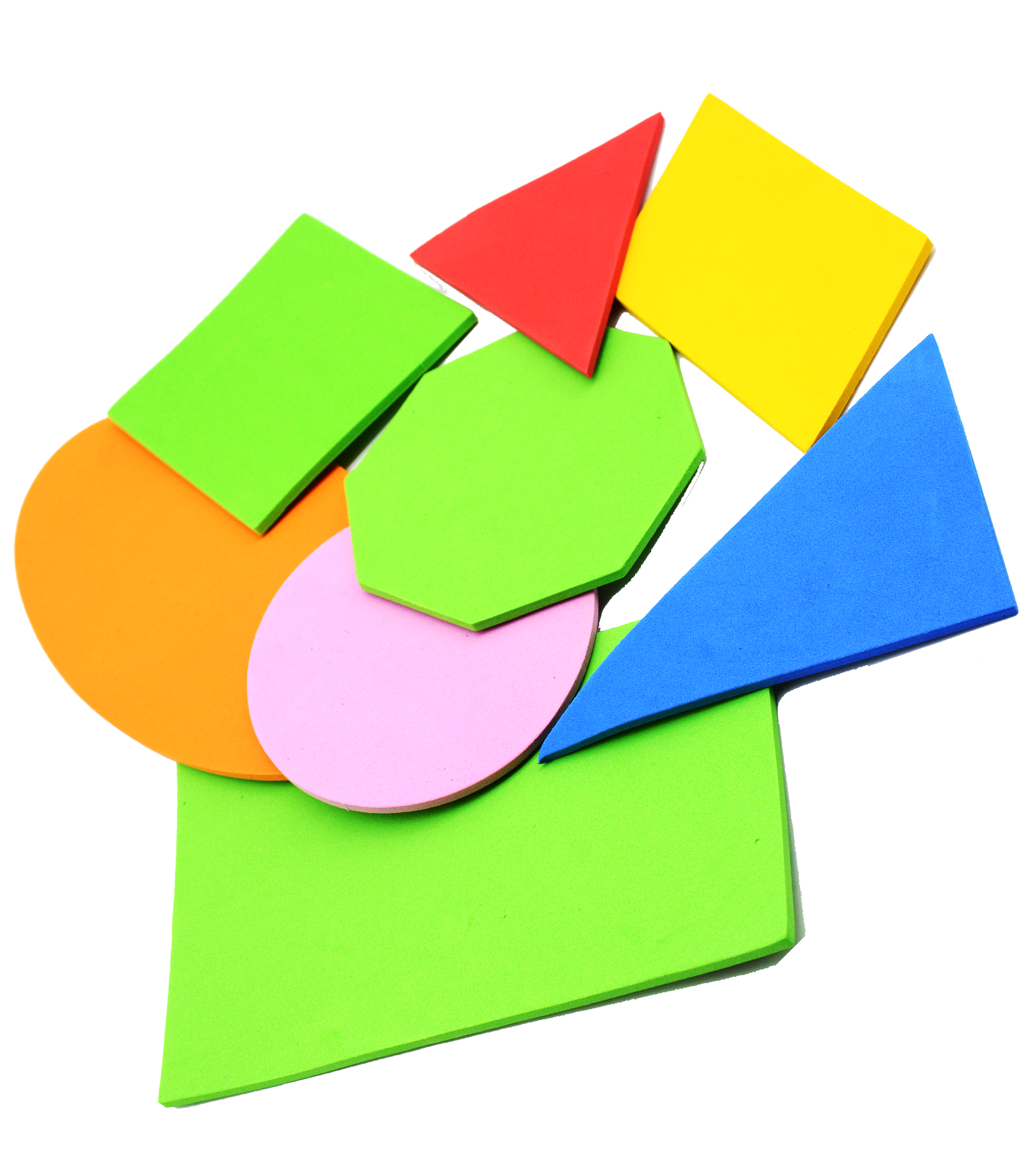 EVA GEOMETRIC SHAPES W/MAGNET-SMALL