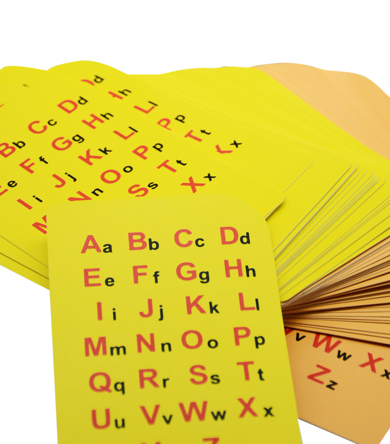 MOTARRO ALPHABET FLASH CARD 52SHT