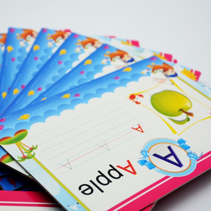 EDUCATIONAL ENTERTAINMENT CARDS- ENGLISH ALPHABET