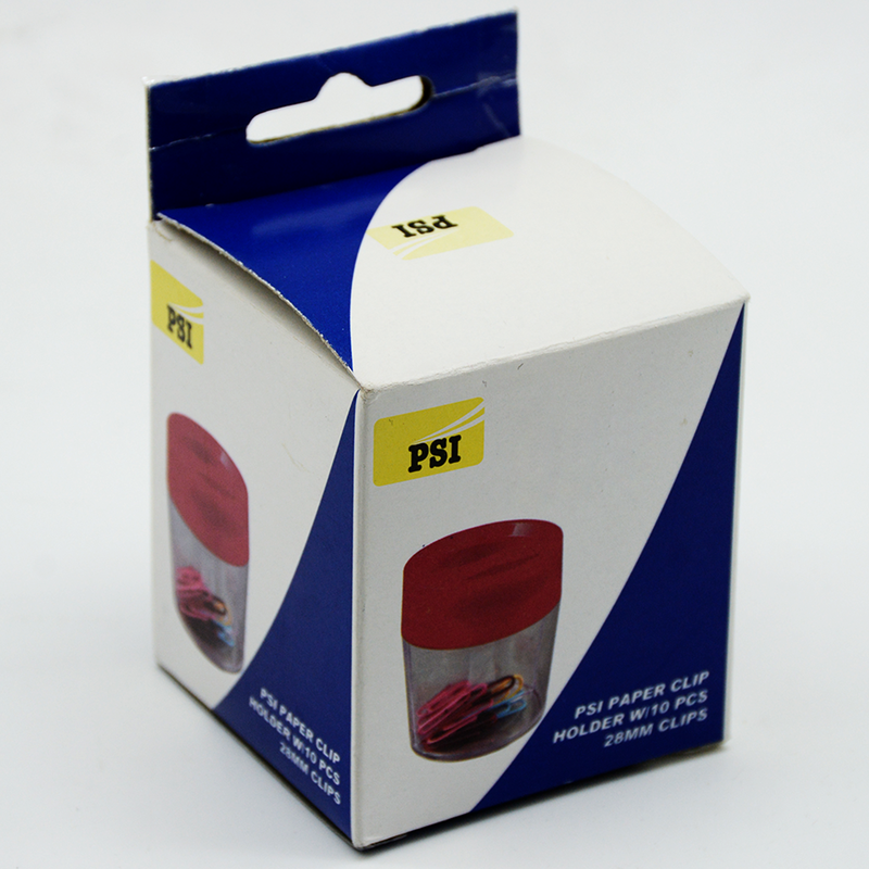 PSI PAPER CLIP HOLDER W/10PCS 28MM P1304