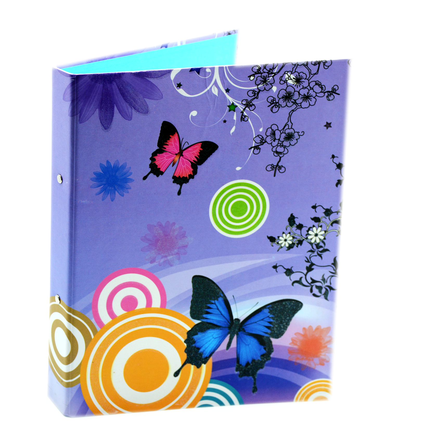 ALMAS 2 RING BINDER 4CM A4 ASSTD