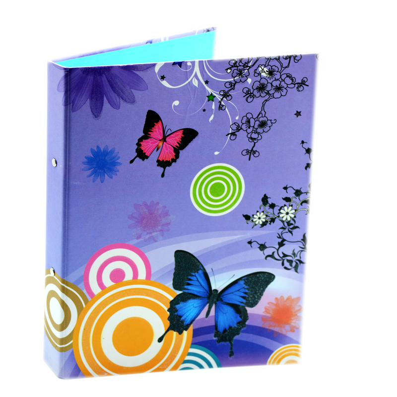 ALMAS 2 RING BINDER 4CM A4 ASSTD