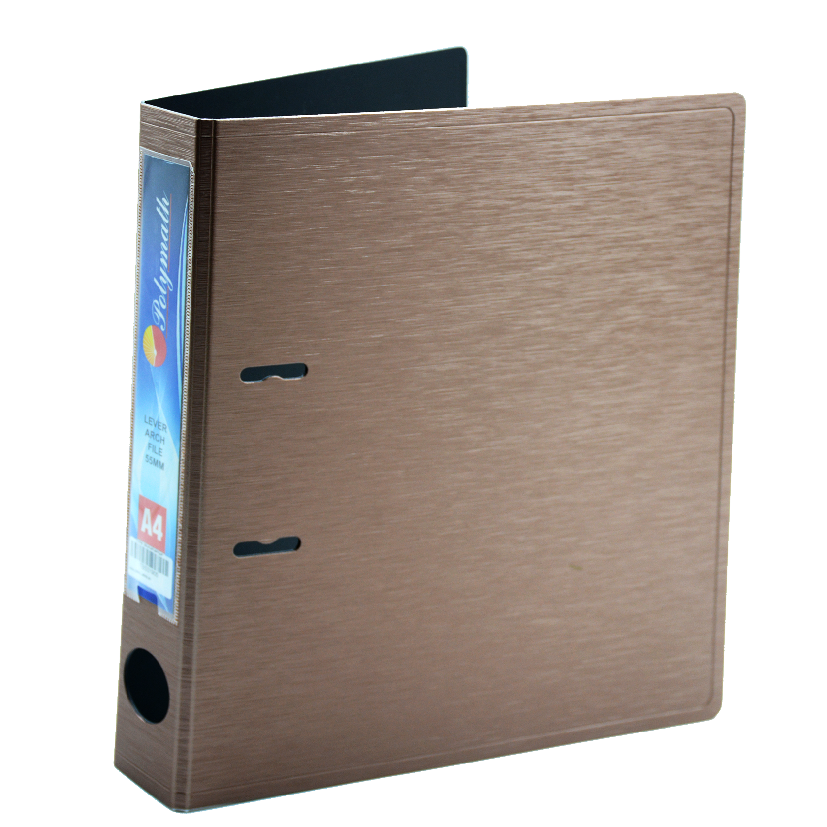 ملف بلاستيكي _ 2 حلقة - برونزي