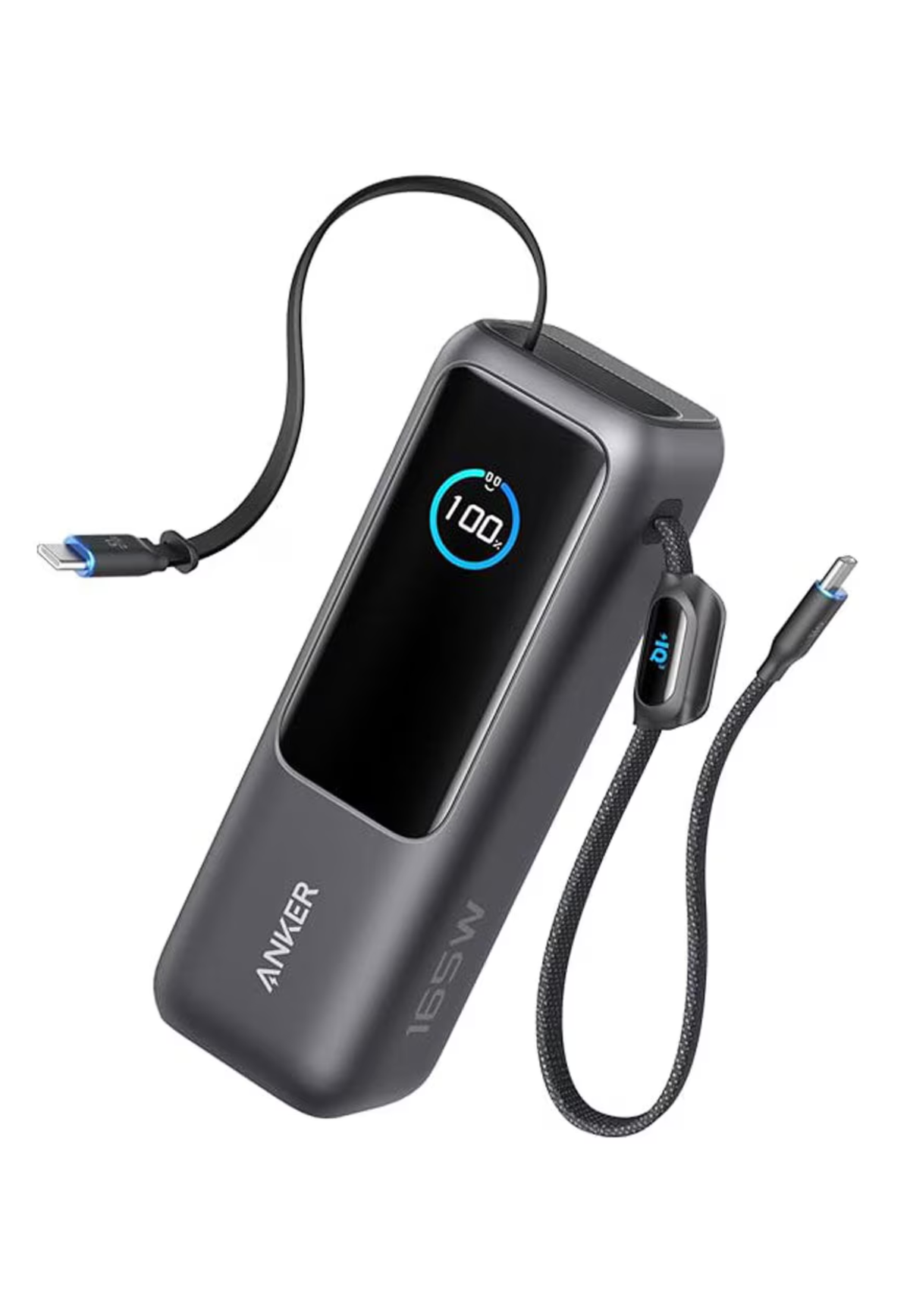 ANKER POWERBANK 25000mAh 165W BUILT-IN AND RETRACTABLE CABLE