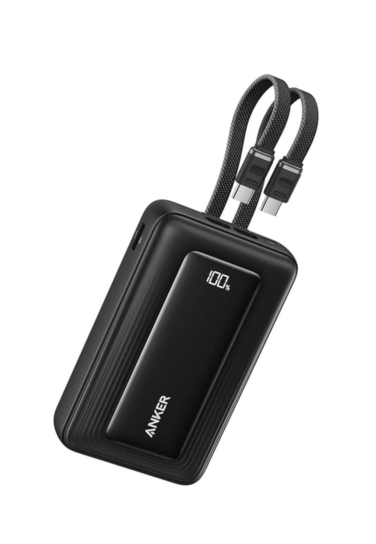 ANKER ZOLO POWER BANK 20000mAH WITH DUAL BUILT-IN CABLE