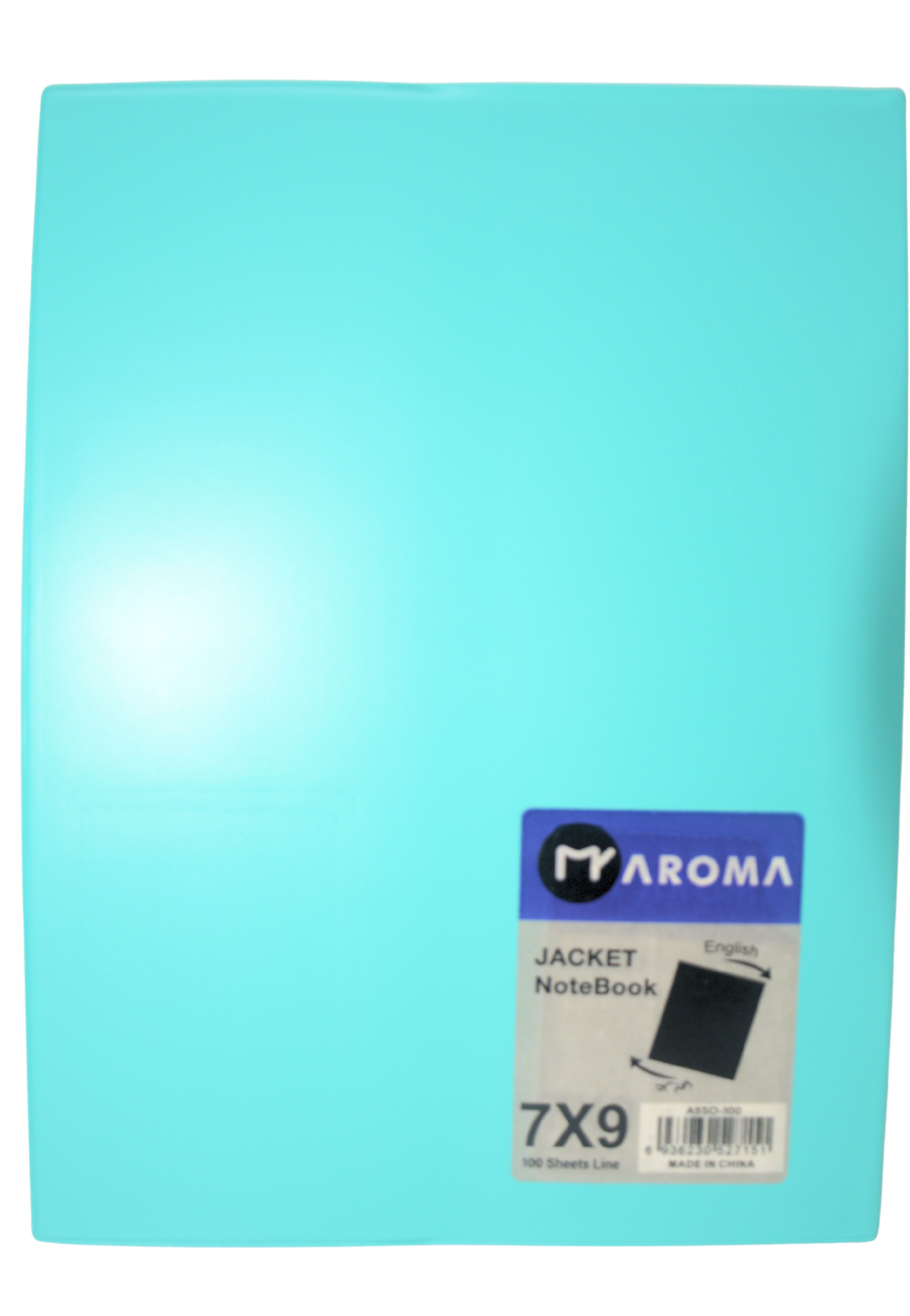 AROMA JACKET NOTEBOOK 100SHT 7X9