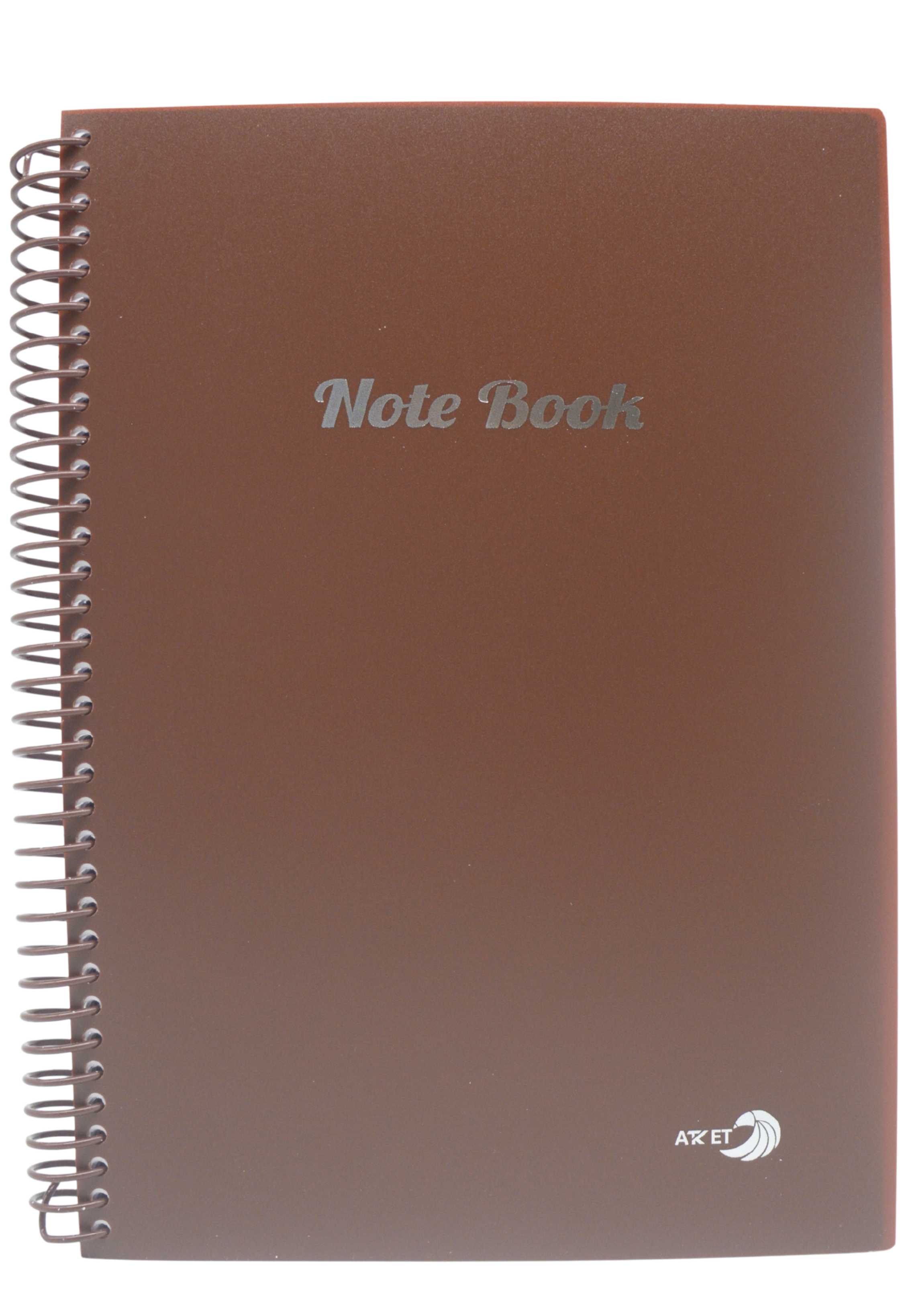 ATKET PP SPIRAL NOTEBOOK 1LINE 200SHT A4 ASSTD