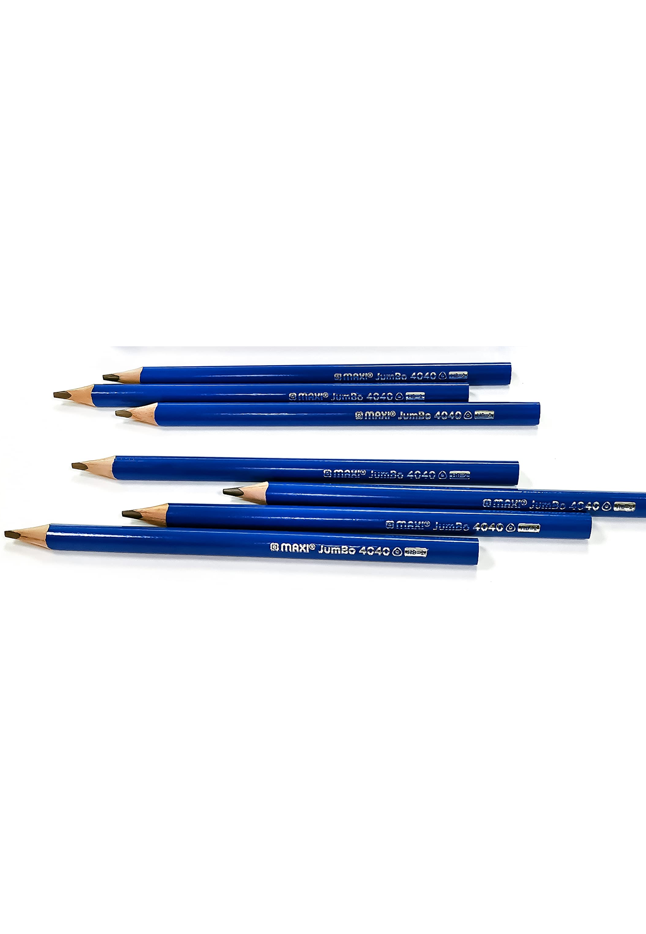 ATLAS HB JUMBO PENCIL TRI BLUE 12PCS/PKT