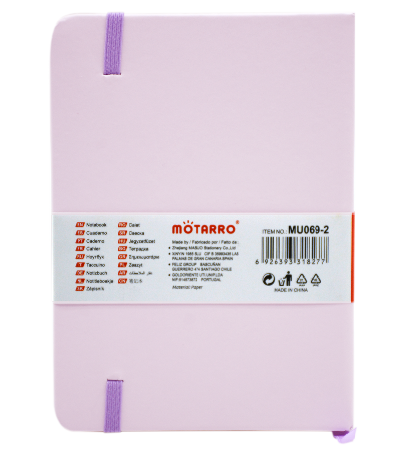 MOTARRO NOTEBOOK A6 100SHT 80GSM-MU069-2