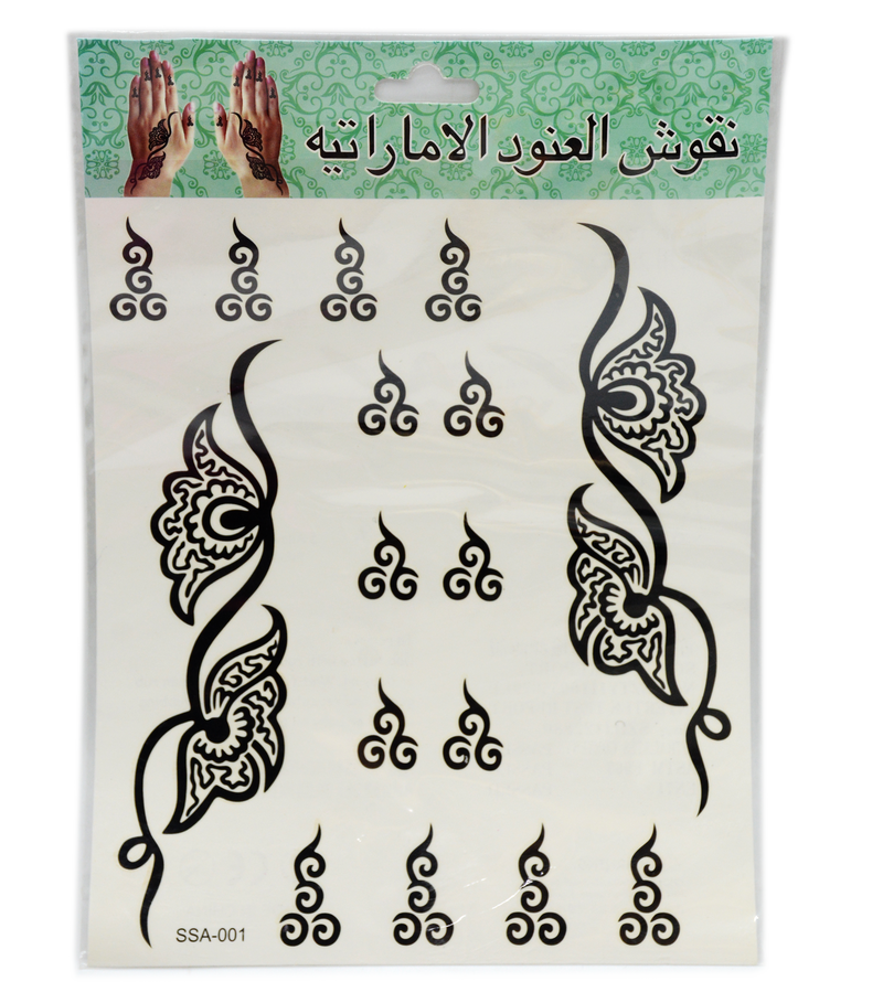 TATTOO STICKERS ASST DESIGN SSA-5