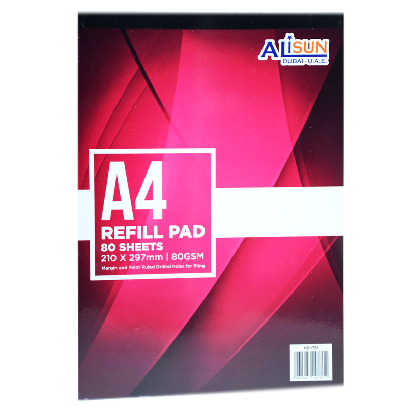 ALISUN REFILL PAD 80SHT 80GSM A4