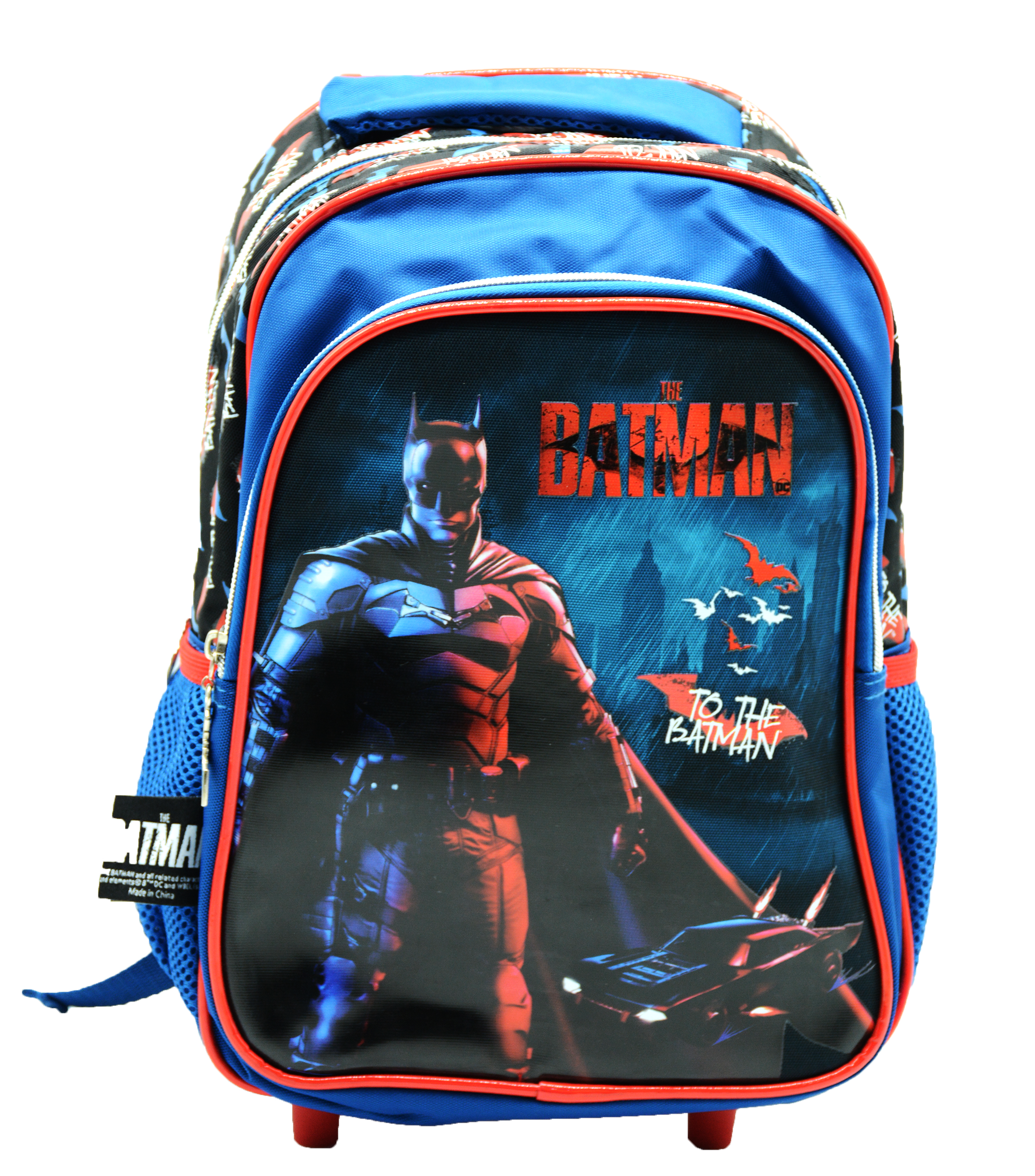 RAINBOW MAX BATMAN TROLLEY BAG W/2 COMPARTMENT 13" BTM601-1091T