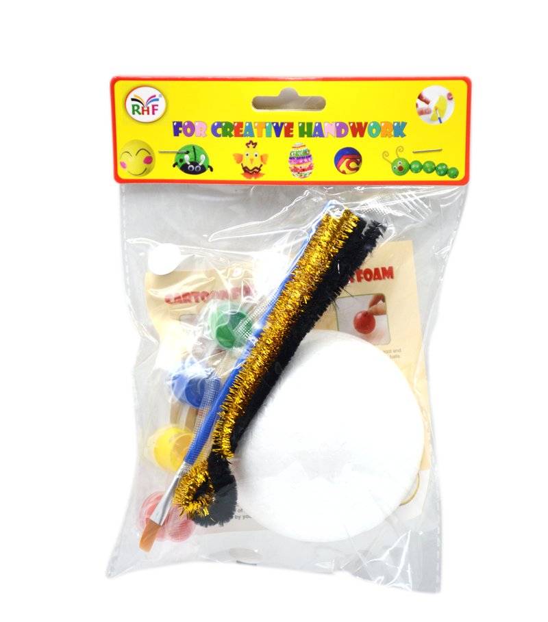 RHF CRAFT THERMACOLE EGG W/PAINTING KIT