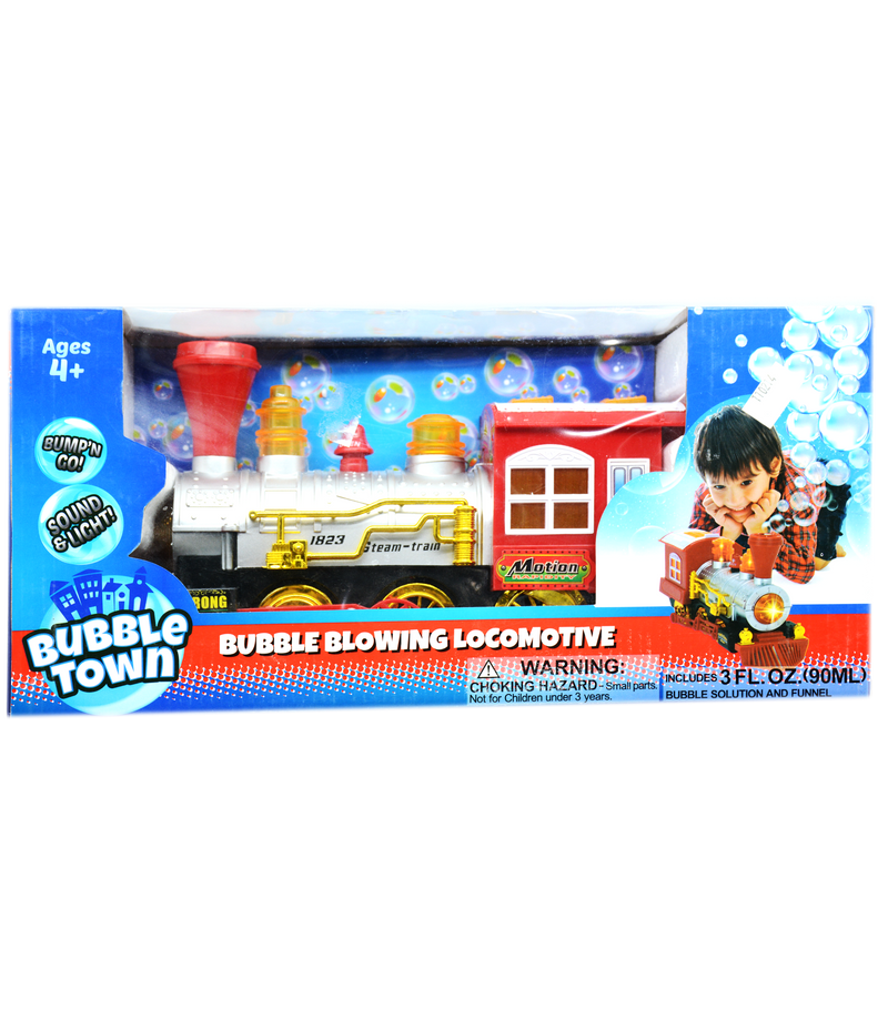 BUBBLE BLOWING LOCOMOTIVE SET