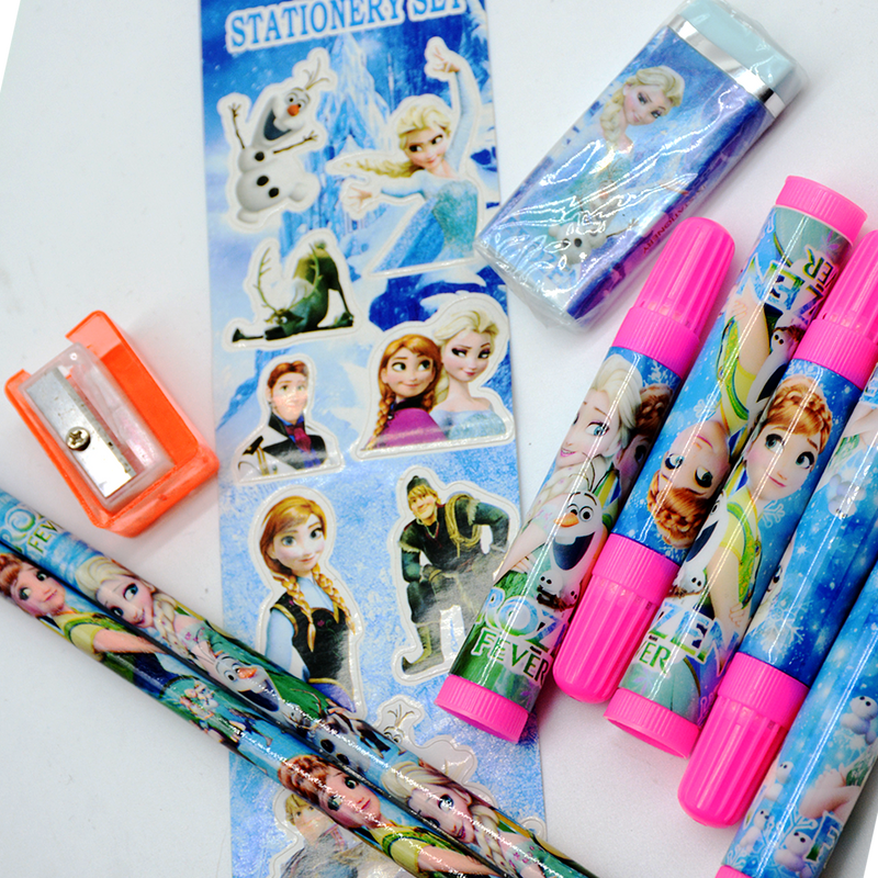 DISNEY 11 IN1 STATIONERY SET IN PVC BAG