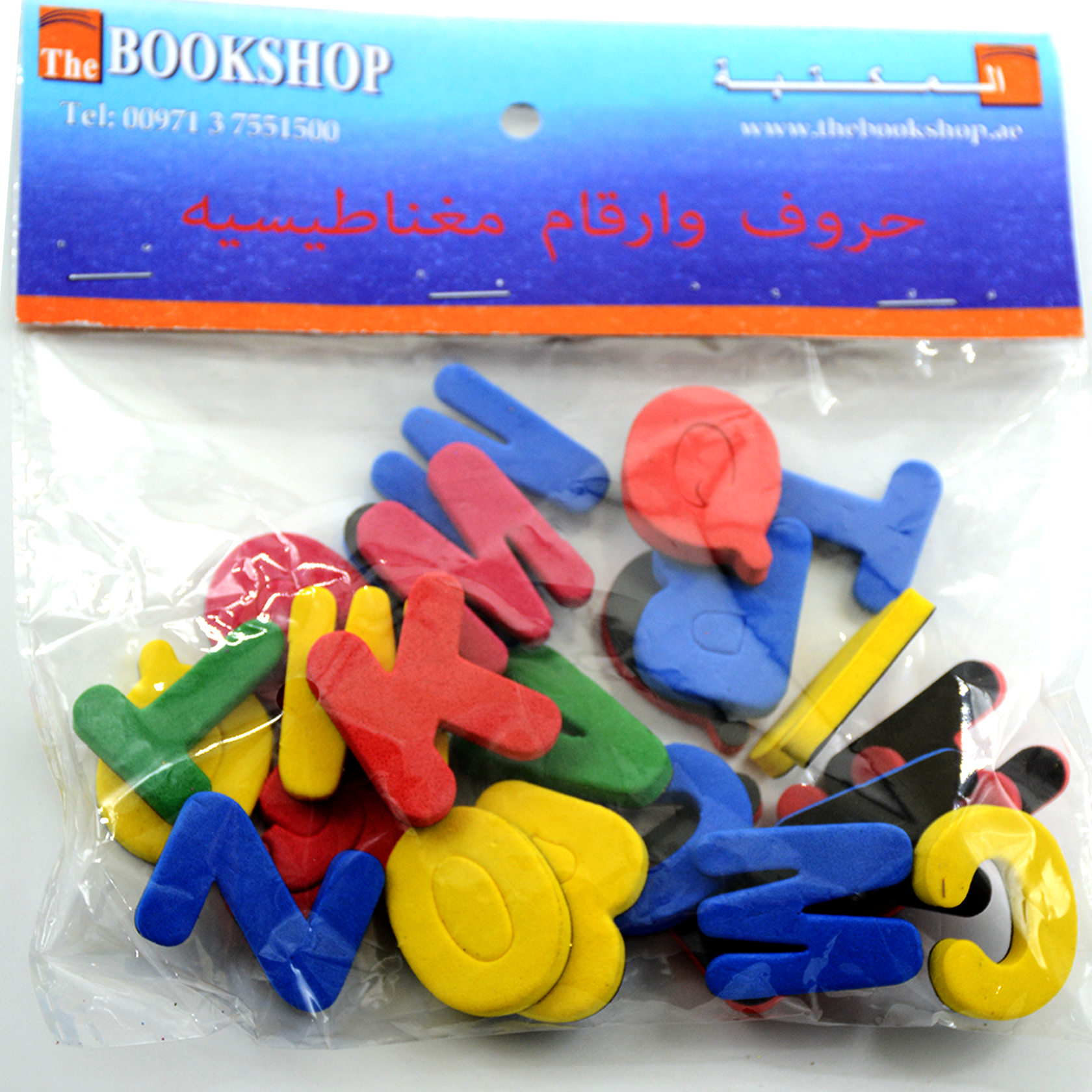 FOAM ENGLISH LETTER W/MAGNETIC