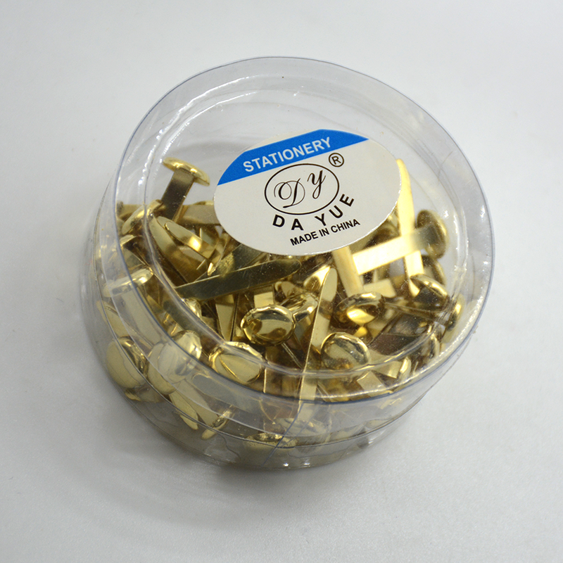 DY CLIP LOPS 50PCS 25MM IN PVC BOX-GOLD