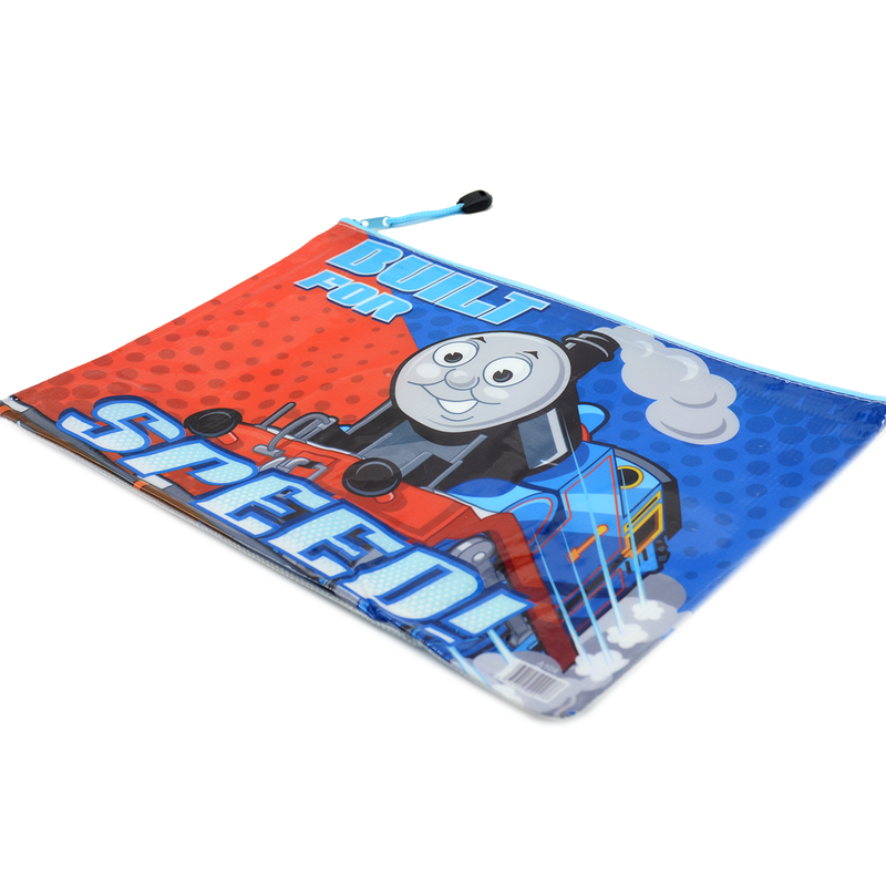 THOMAS PVC A4 ZIPPER FILE BAG