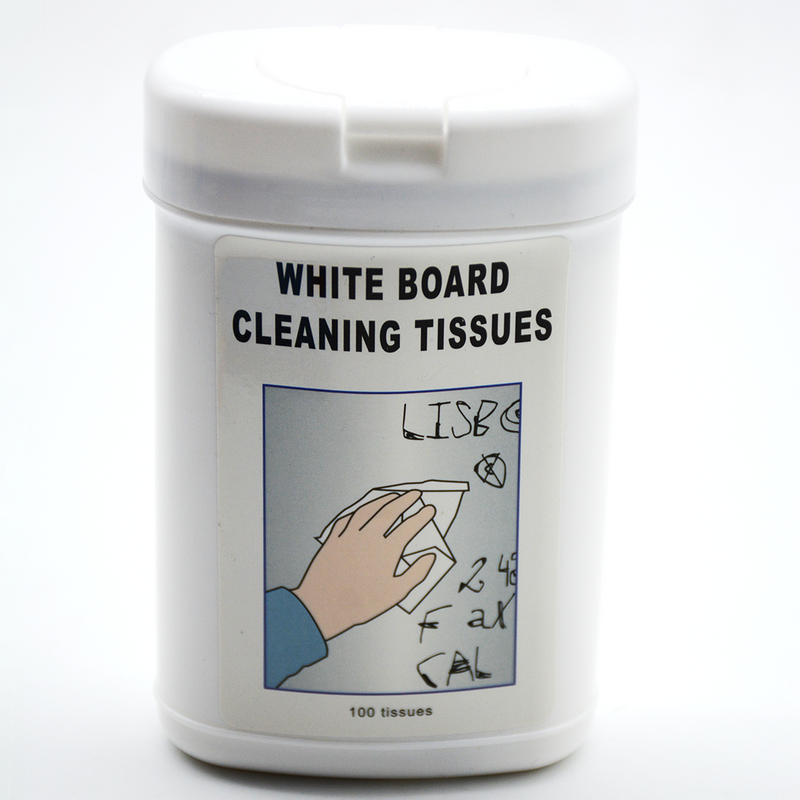 WHITE BOARD CLEANING TISSUES 100PCS PACK-9X14CM